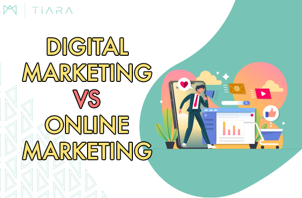 Image: Digital Marketing vs Online Marketing